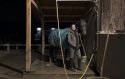 Joséphine après un cours d'équitation, manège d'Onex